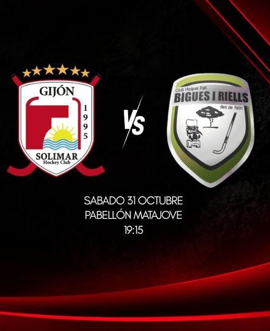 Partido OK Liga Jornada 1 TELECABLE HC   ORKLA Bigues i Riells