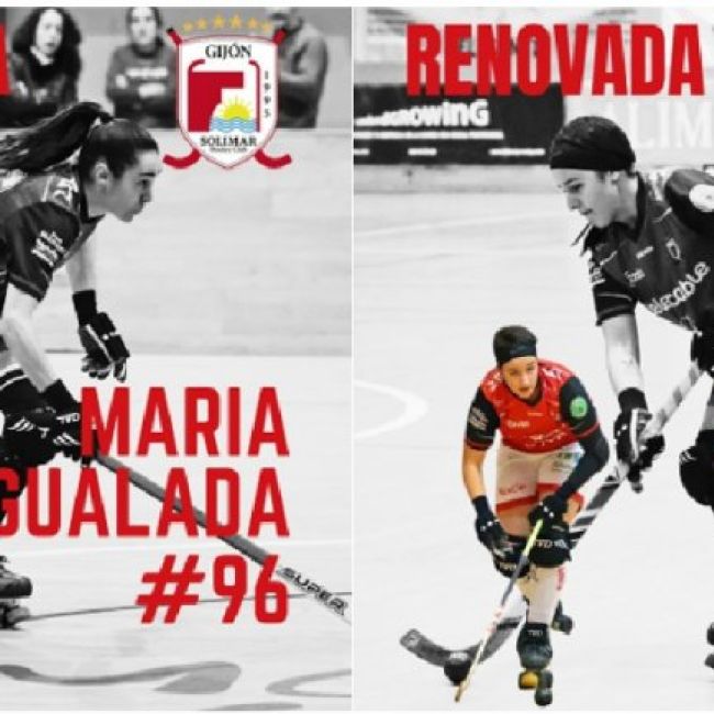 Cartel renovación Maria y Ainara