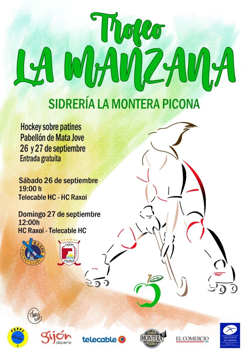 cartel trofeo la manzana