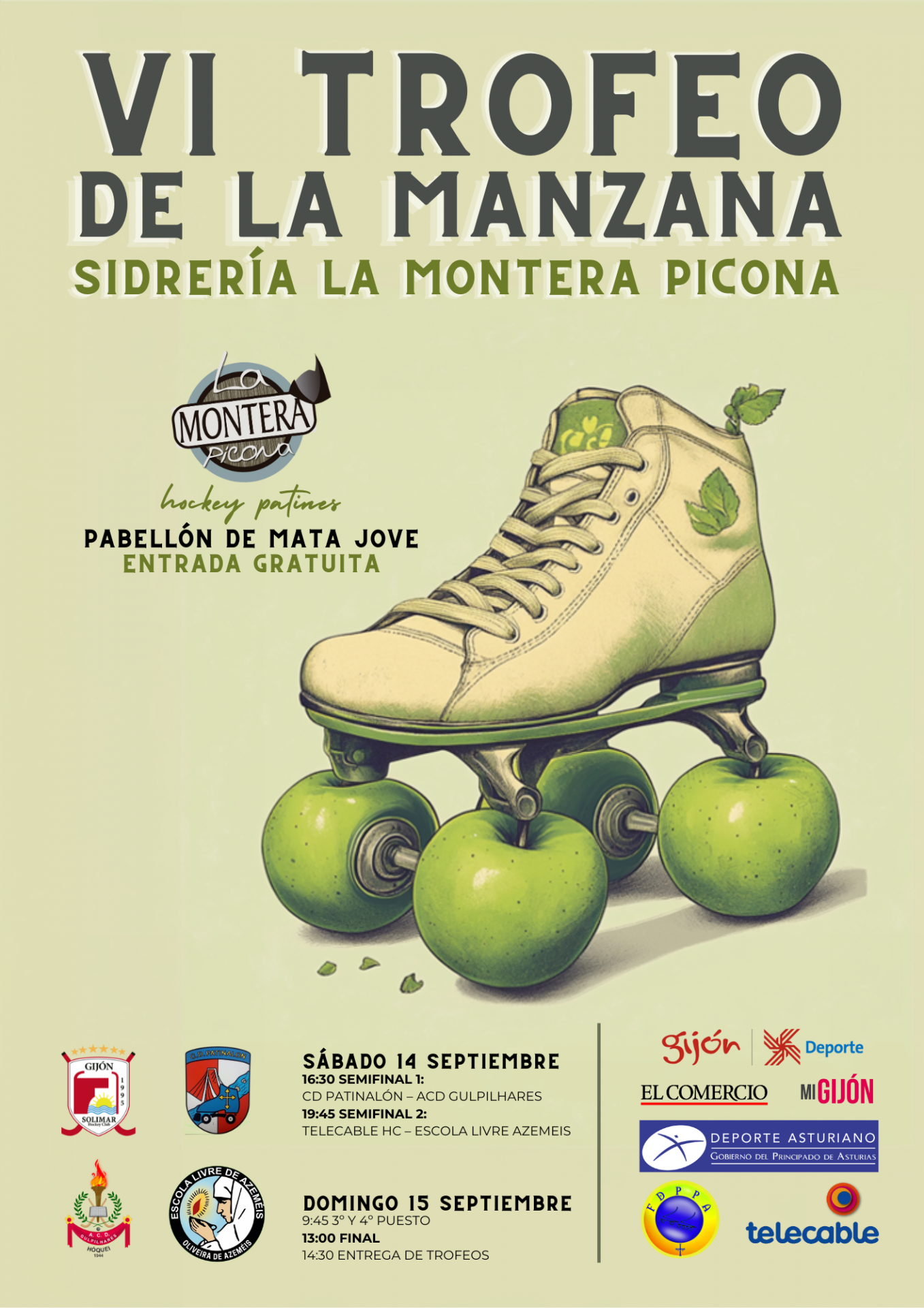 Cartel Trofeo Manzana
