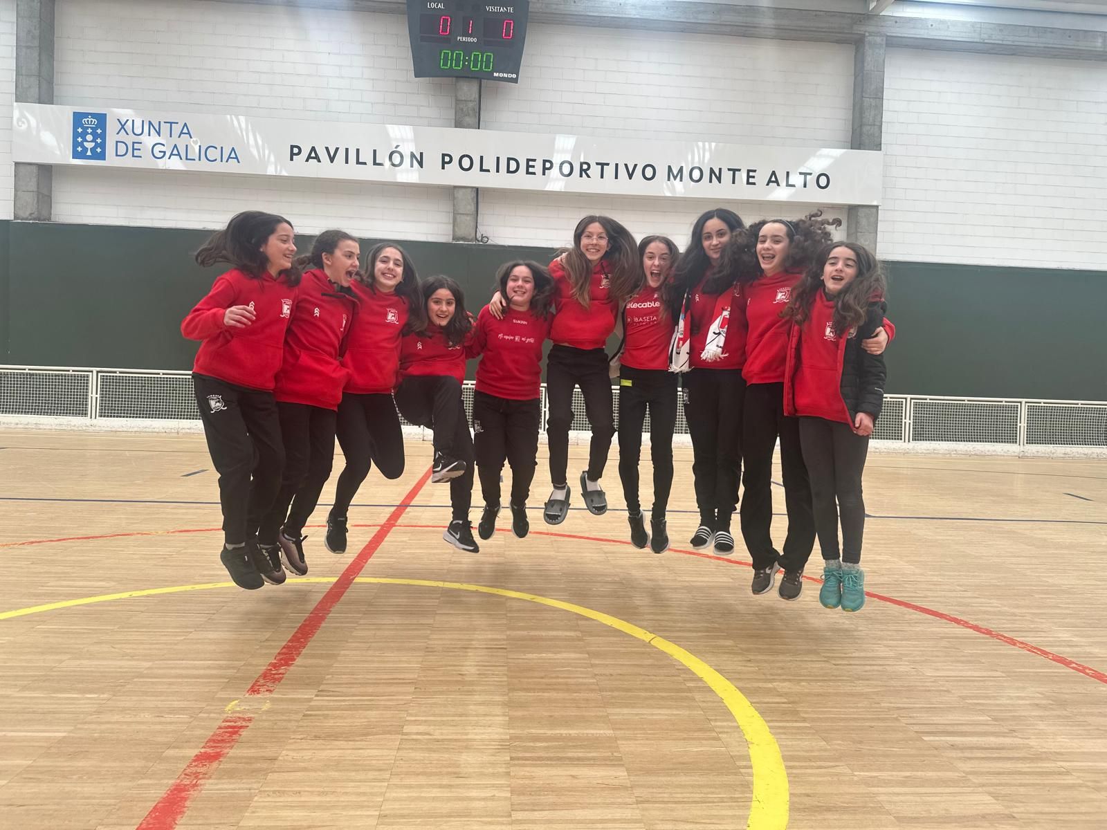 celebraci&oacute;n sector alevin fem